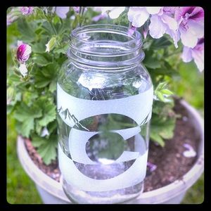 Custom etched glasses